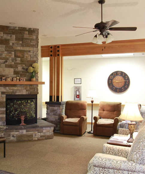 Bonners Ferry, Idaho Sunset Home Sitting Area