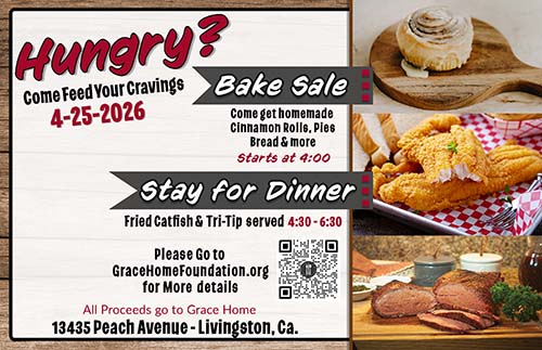April 25, 2026 Grace Home Fundraiser, Livingston